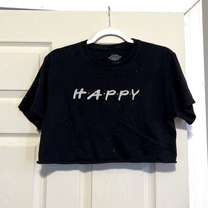 Happy Crop Top